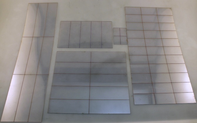 Window Set ( O Scale Kit Bashing )